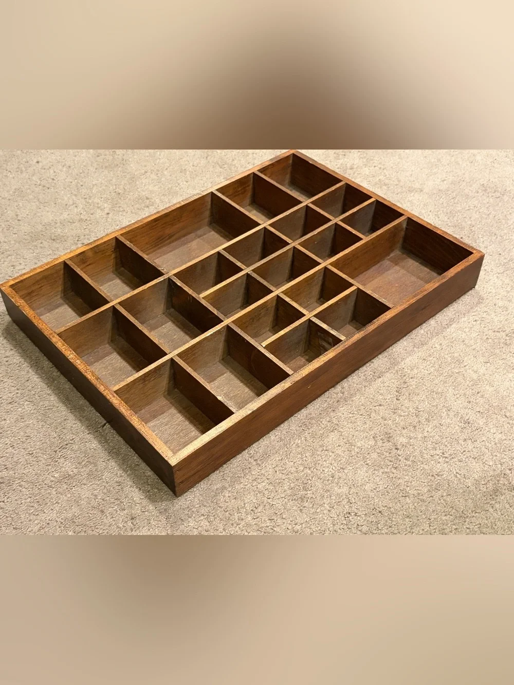 Vintage wooden trinket